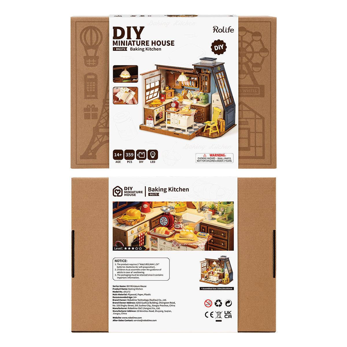 Baking Kitchen DIY Miniature House
