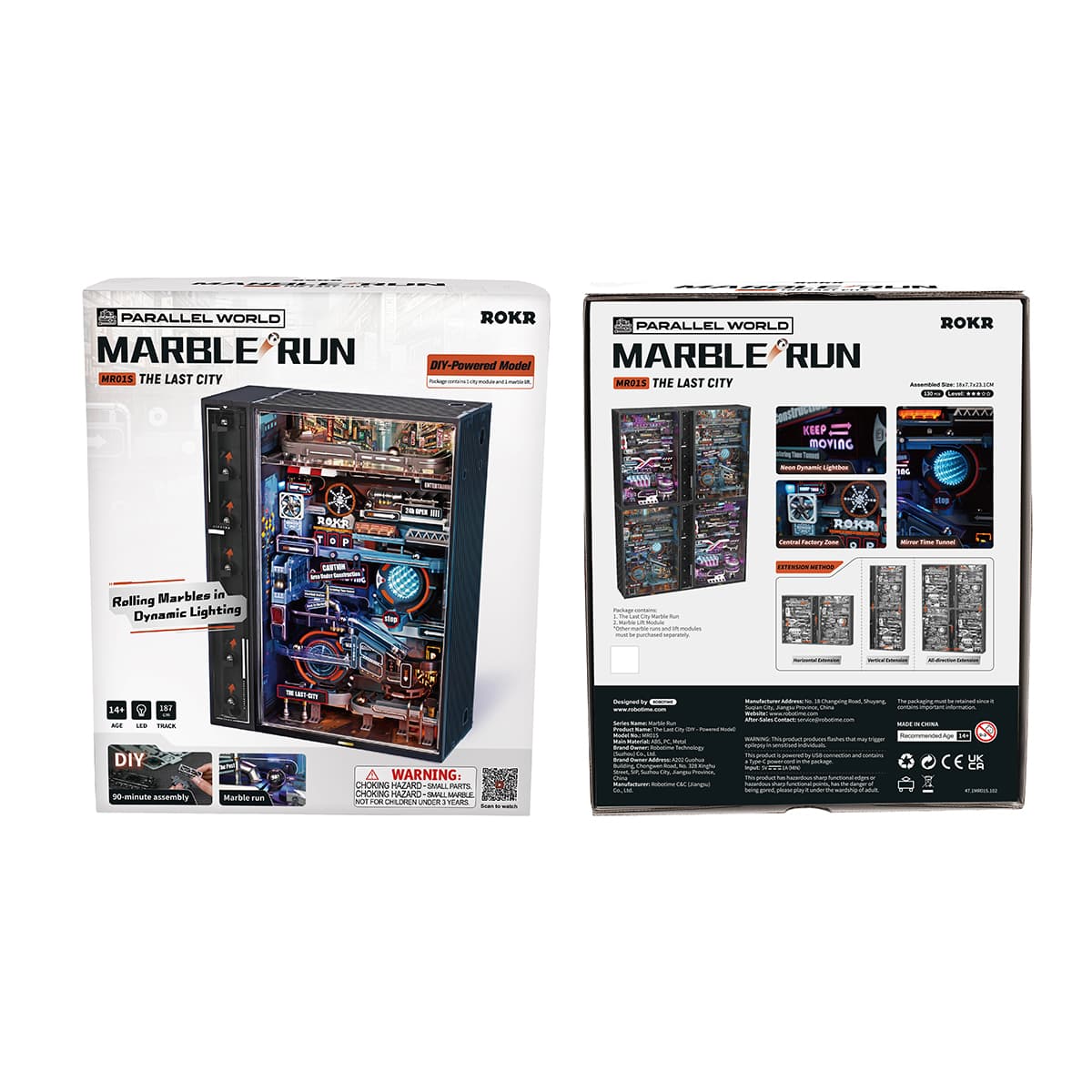 The Last City Marble Run Mechanical 3D Puzzle