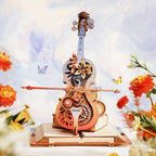 Magic Cello Mechanical Music Box 3D Puzzle