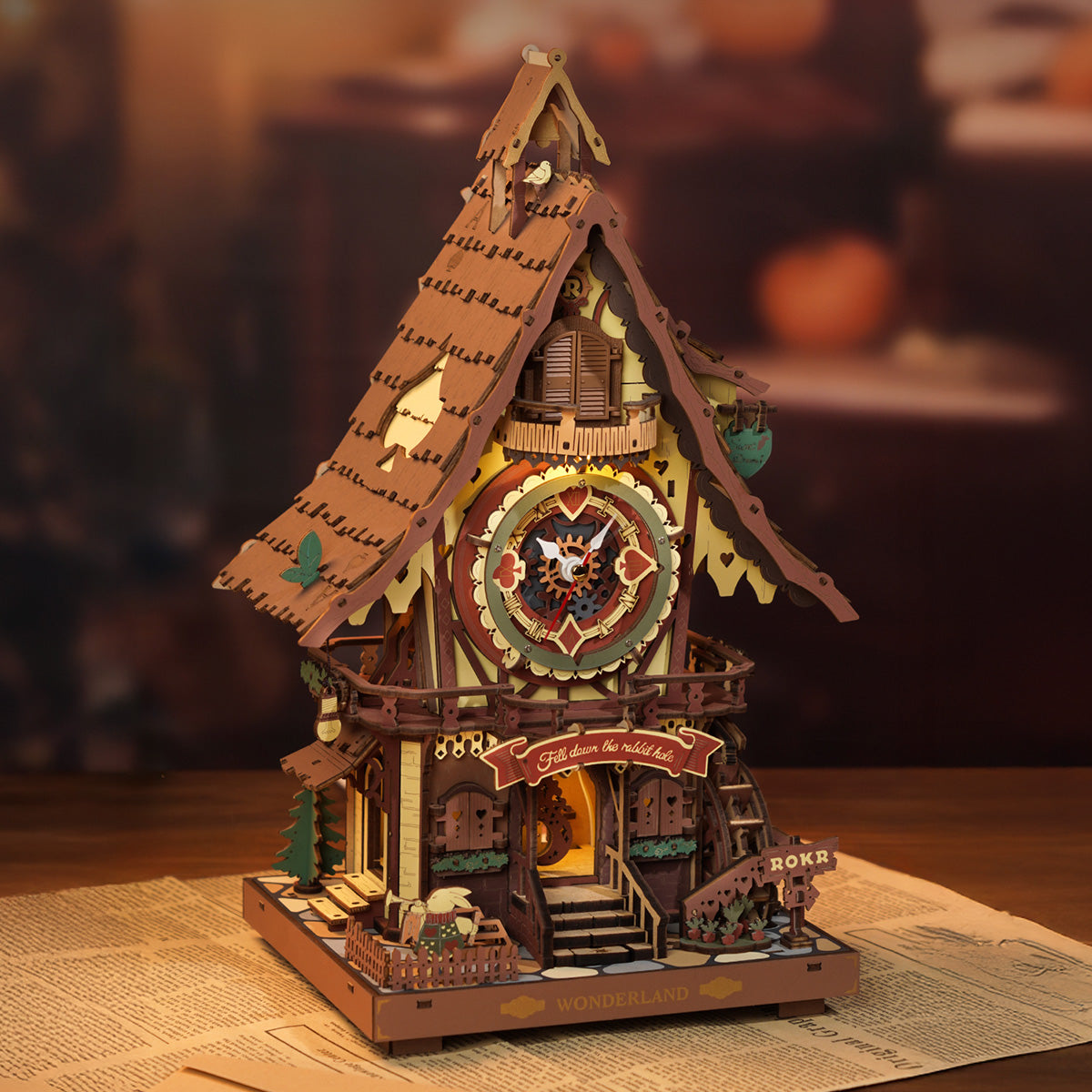 Cuckoo Clock Mechanical 3D Puzzle