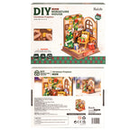 Christmas Fireplace DIY Miniature House