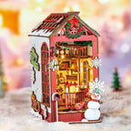 Christmas Indoor Scene DIY Book Nook