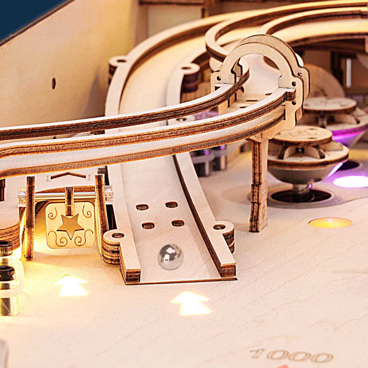Pinball Machine 3D Puzzle