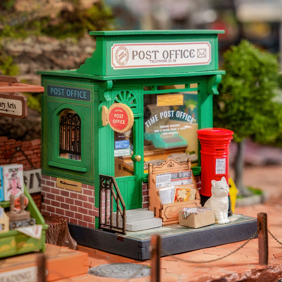 Century Post Office DIY Miniature House