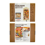 Floral Corner DIY Book Nook Shelf Insert