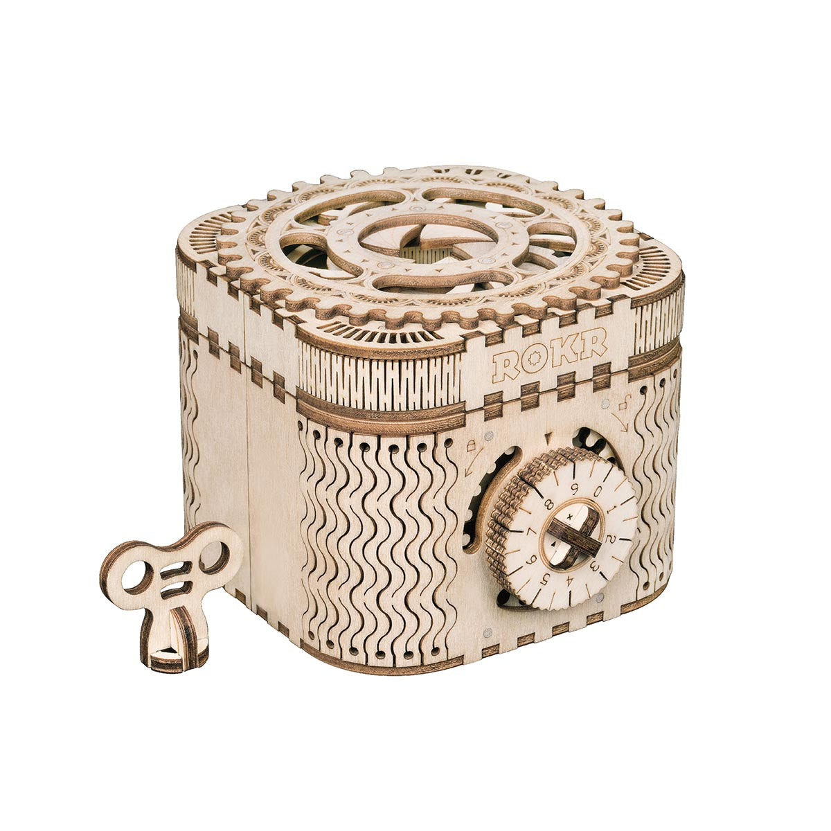 Treasure Box Mechanical Gears 3D Puzzle