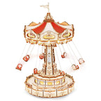 Swing Ride DIY Music Box 3D Puzzle