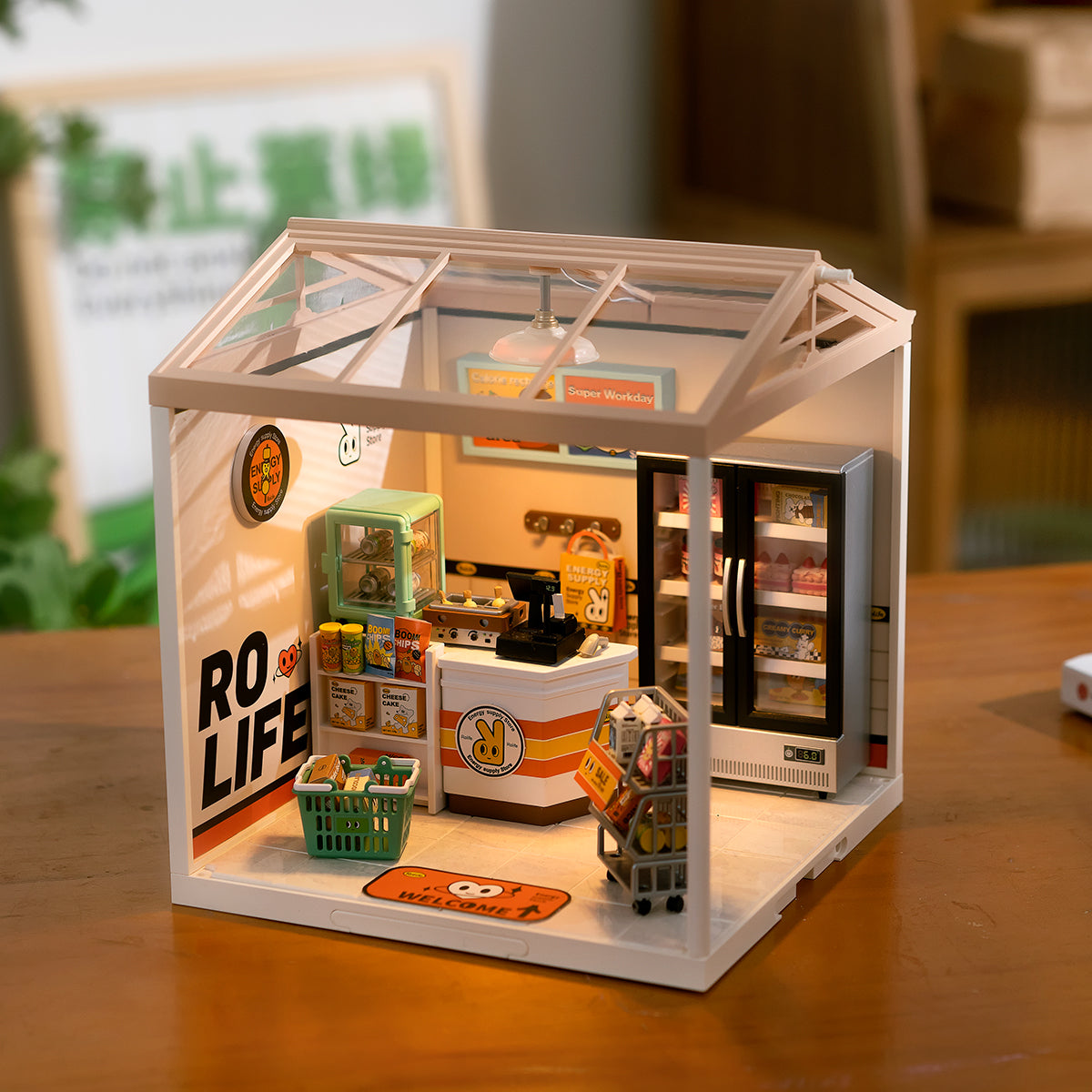 Energy Supply Store DIY Miniature House