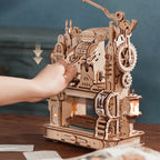 Classic Printing Press Mechanical 3D Puzzle