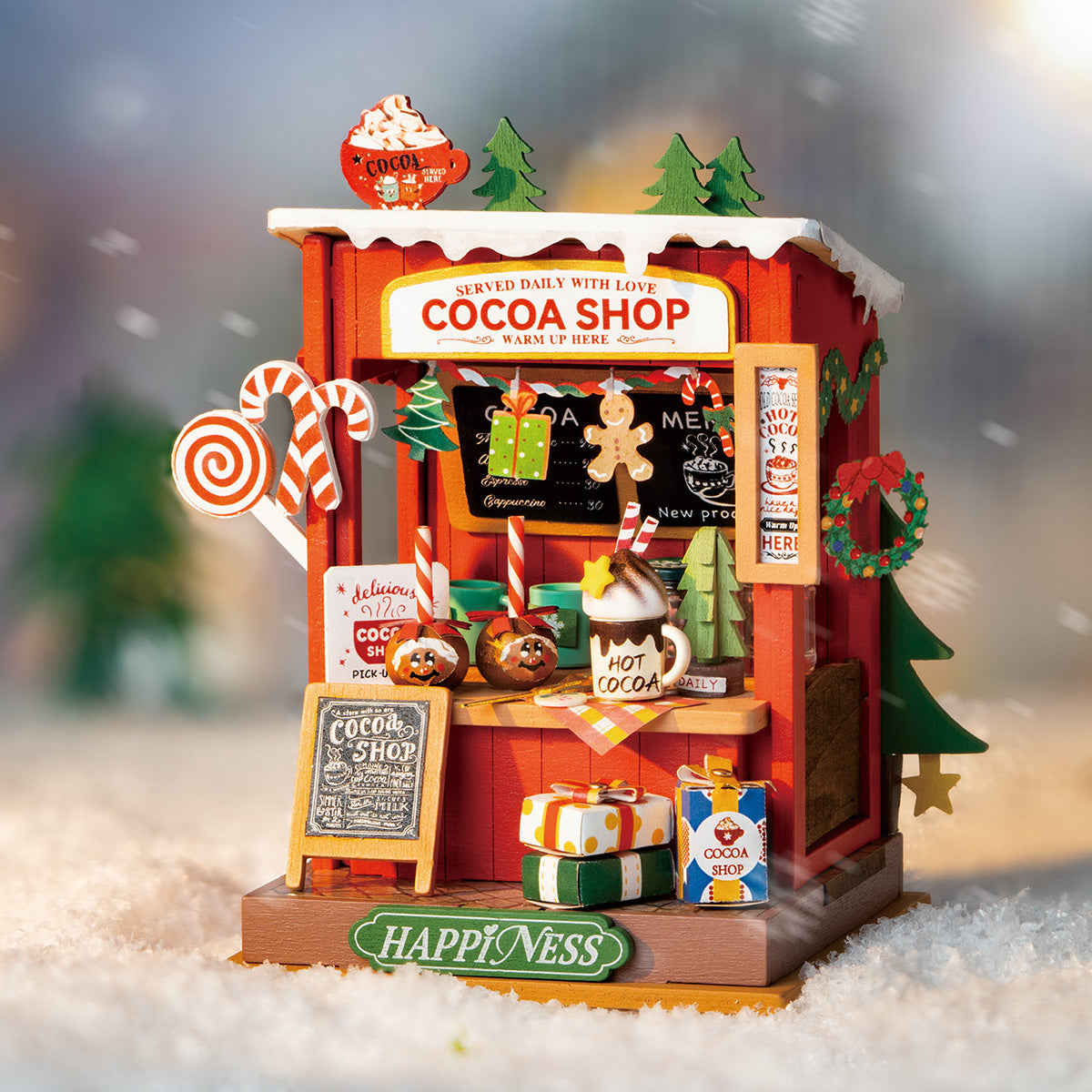 Cocoa Shop DIY Miniature House