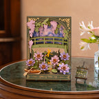 Glittering Water Lily Wall Art 3D Puzzle