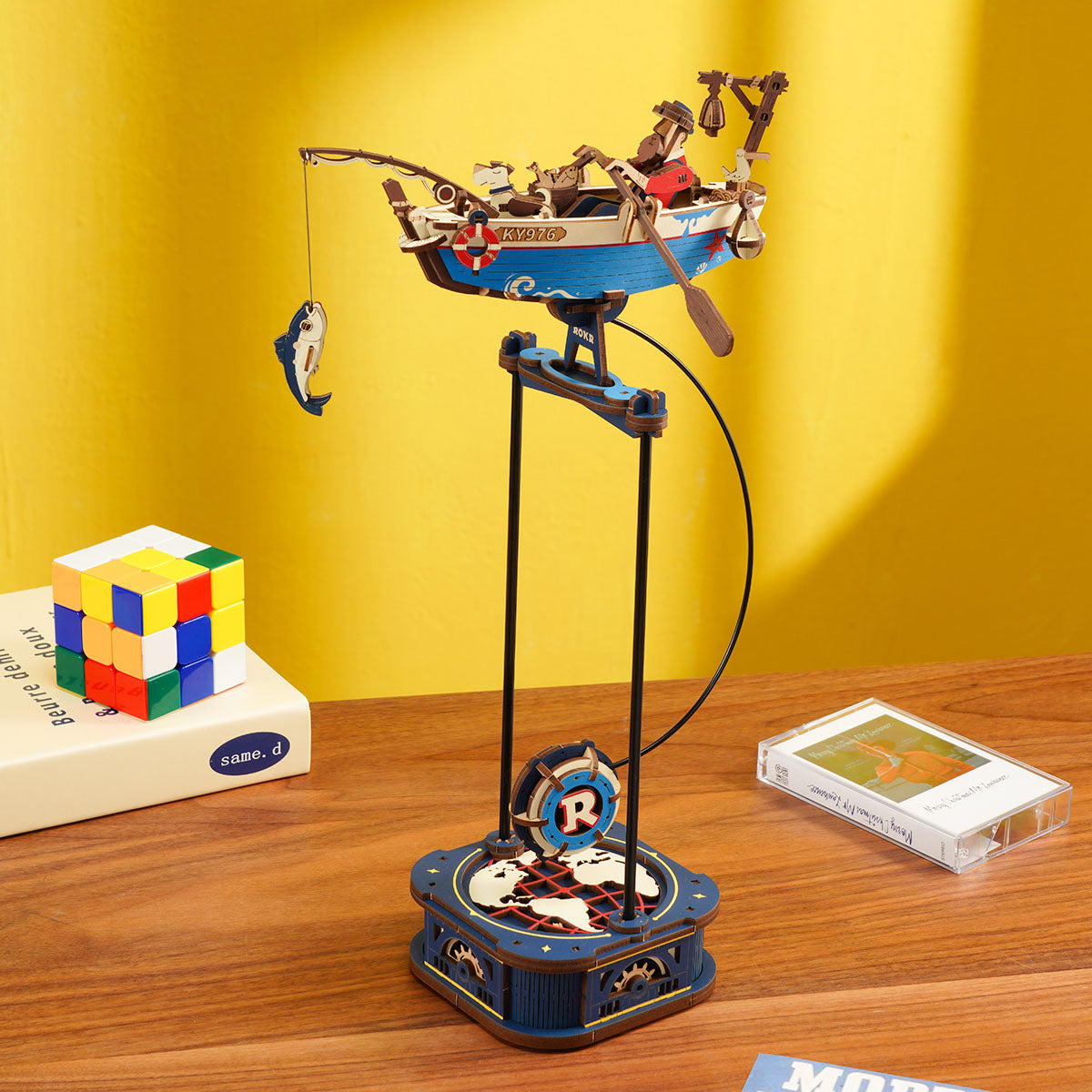Ocean Fisher Pendulum Balance Toy 3D Puzzle