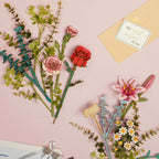 Wooden Flower Basket DIY 3D Puzzle