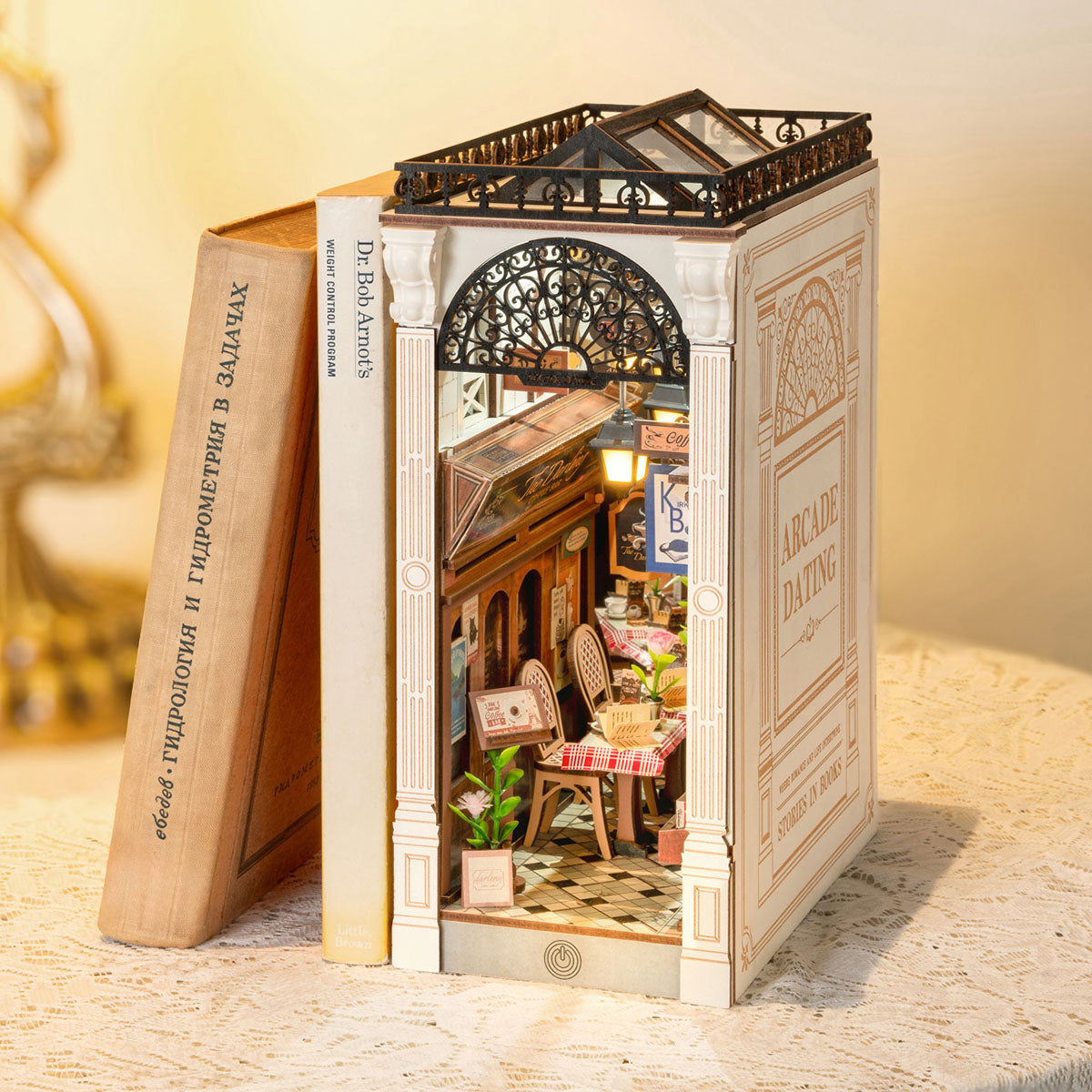 Arcade Dating DIY Book Nook Shelf Insert