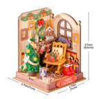 Christmas Fireplace DIY Miniature House