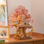 Sakura Tree House DIY 3D Puzzle