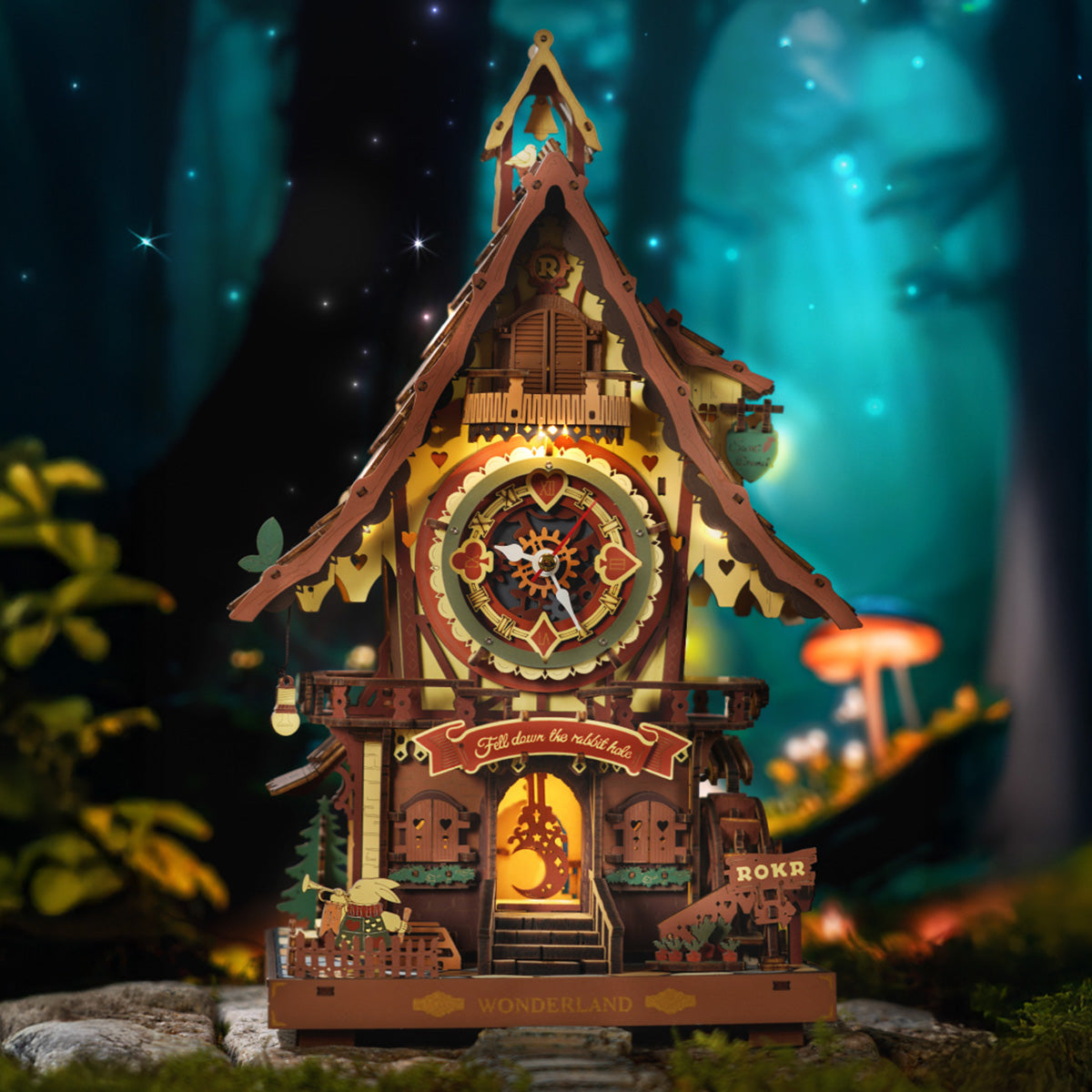 Cuckoo Clock Mechanical 3D Puzzle