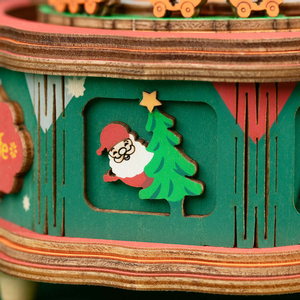 Christmas Town Music Box