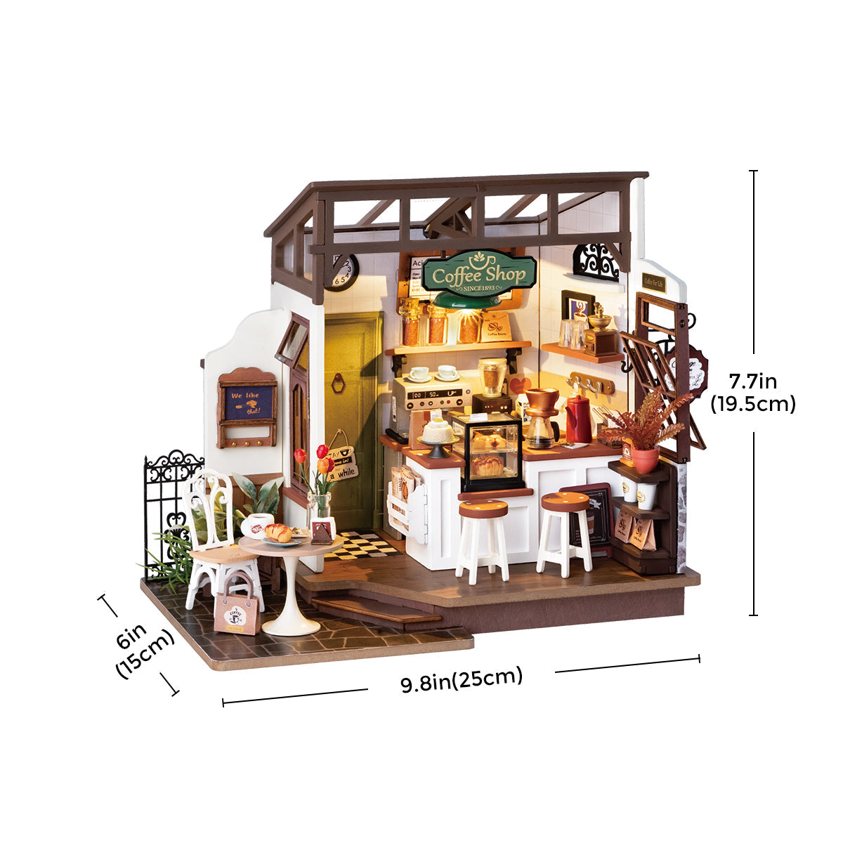 Flavory Coffee Miniature House