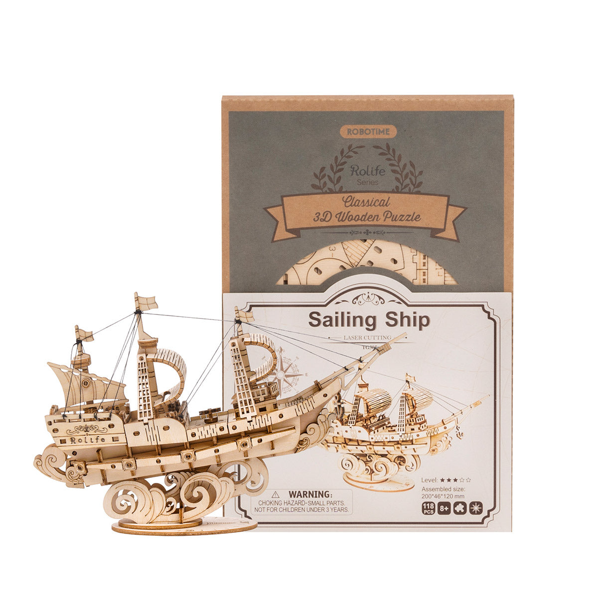 Sailling Ship Model 3D Puzzle