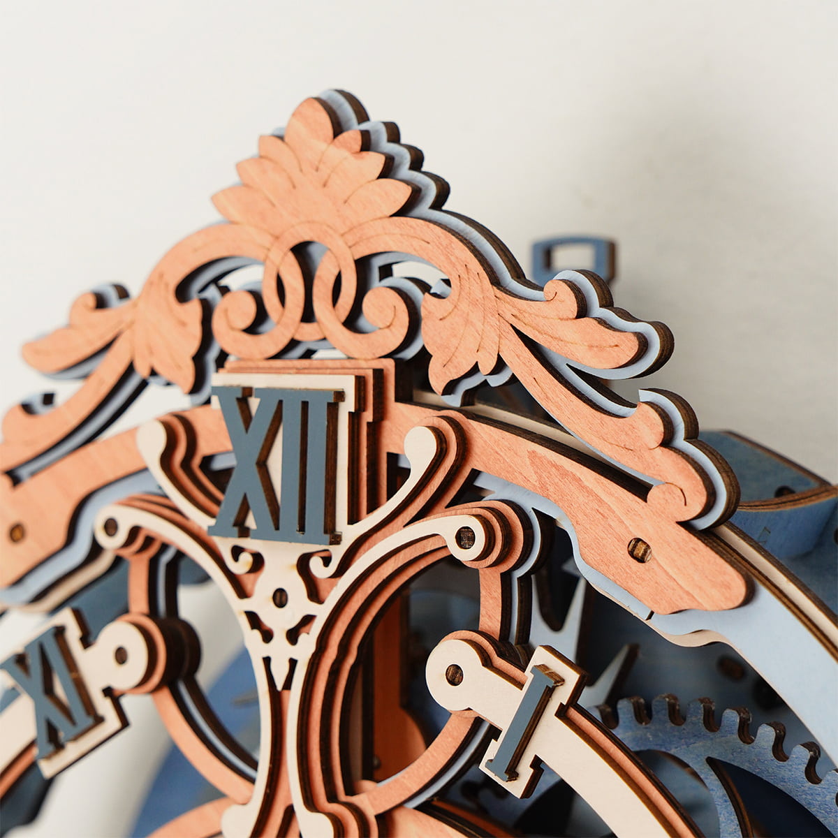 Romantic Note Wall Clock 3D Puzzle