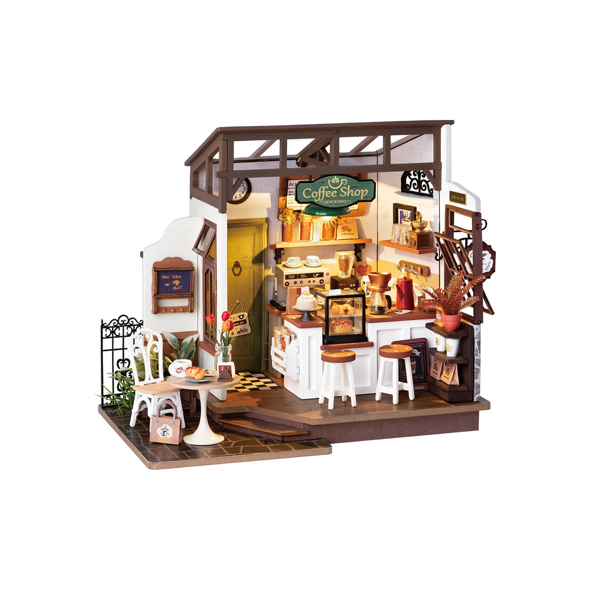 Flavory Coffee Miniature House