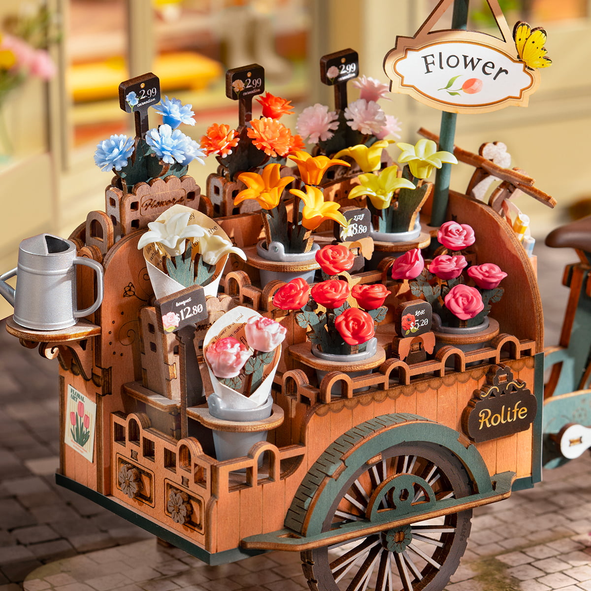 Blossom Cart 3D Puzzle