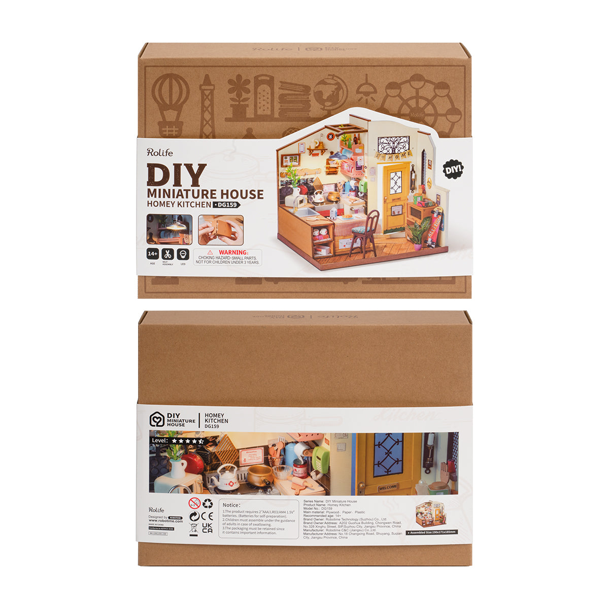Cozy Kitchen DIY Miniature House