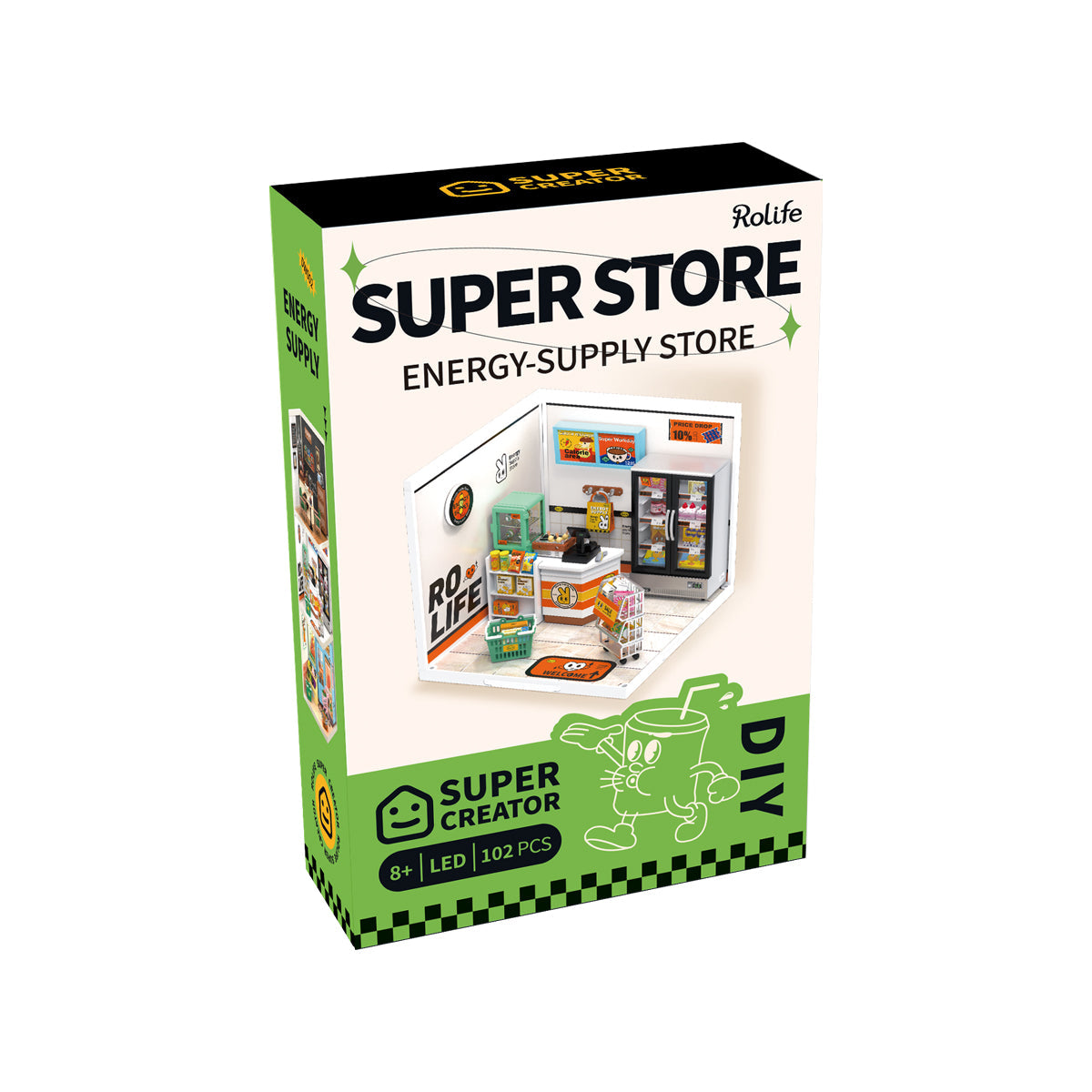 Energy Supply Store DIY Miniature House