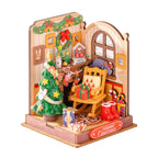 Christmas Fireplace DIY Miniature House
