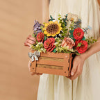 Wooden Bloom Box DIY 3D Puzzle
