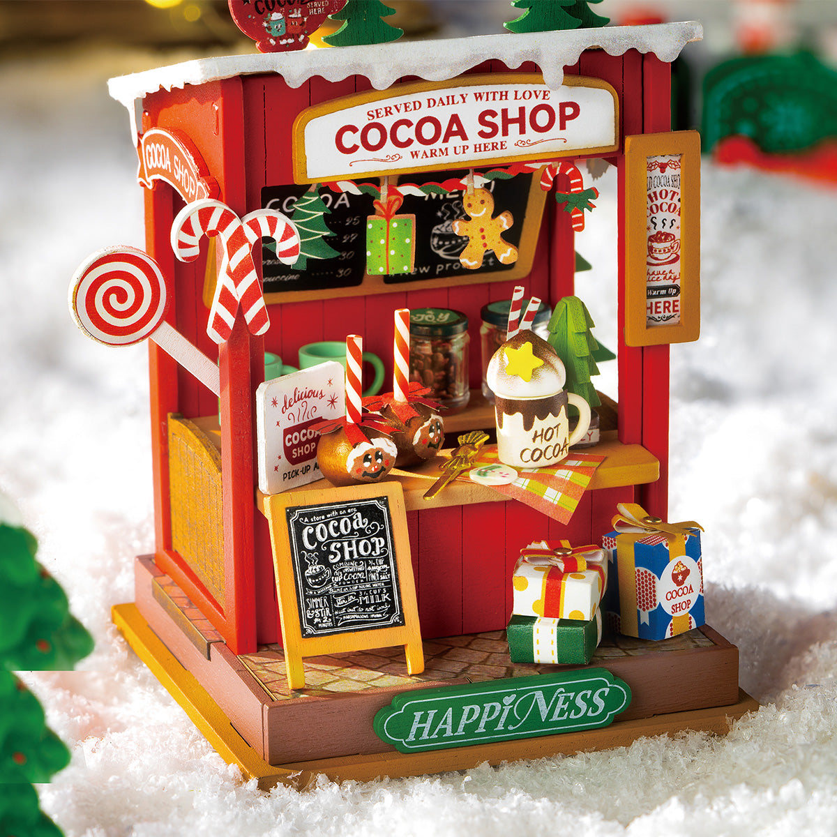 Cocoa Shop DIY Miniature House