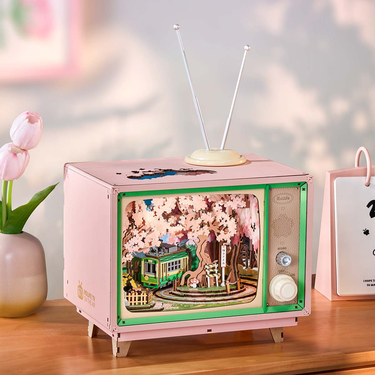 Sakura Dreamy Tour DIY Music Box 3D Puzzle