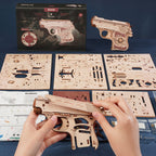 Mini Gun 3D Puzzle Toy Gun