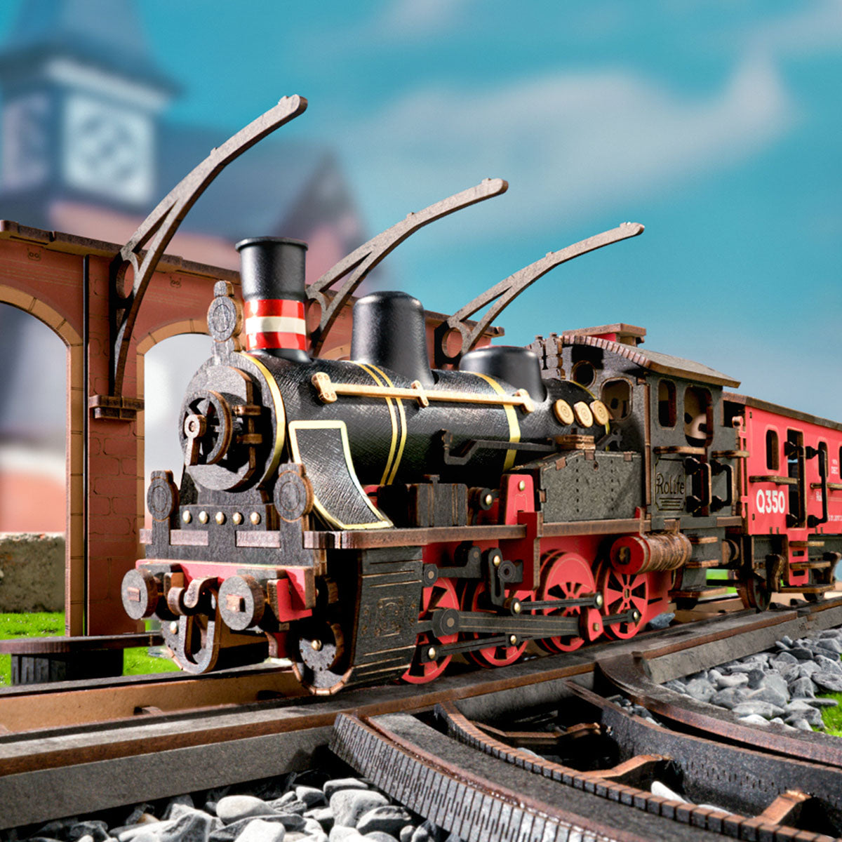 Steam Journey 3D Puzzle