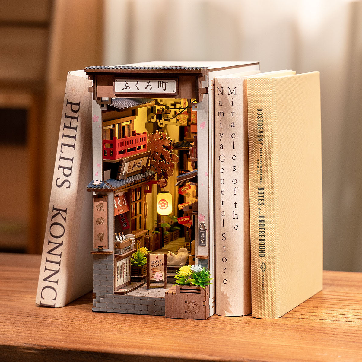 Sakura Wine Alley DIY Book Nook Shelf Insert