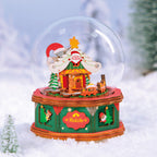 Christmas Town Music Box
