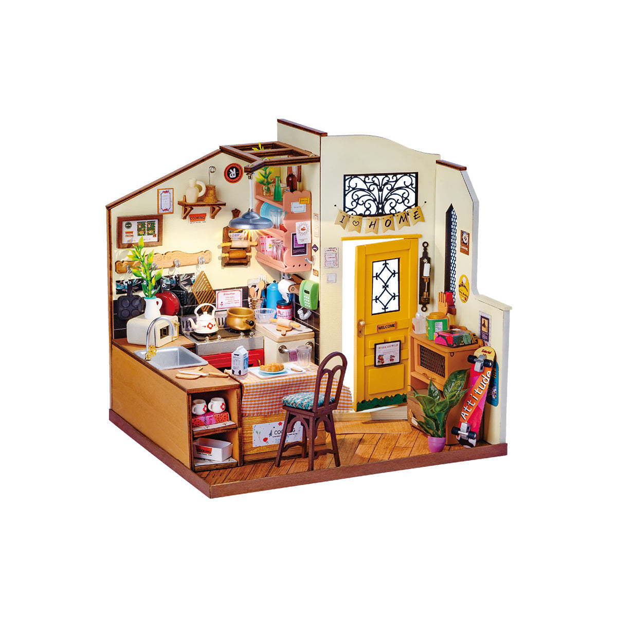 Cozy Kitchen DIY Miniature House