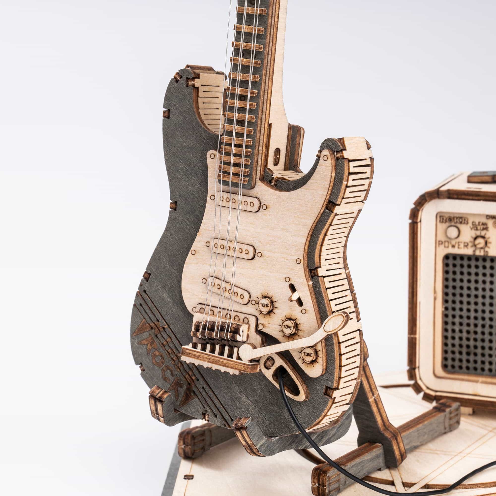 Electric Guitar Model 3D Puzzle