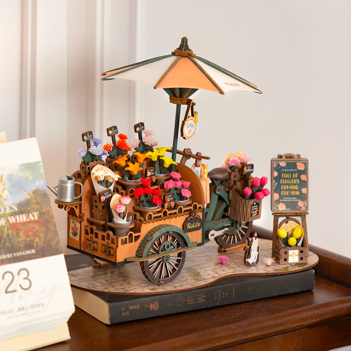 Blossom Cart 3D Puzzle