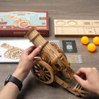 Wheeled Siege Artillery 3D Puzzle