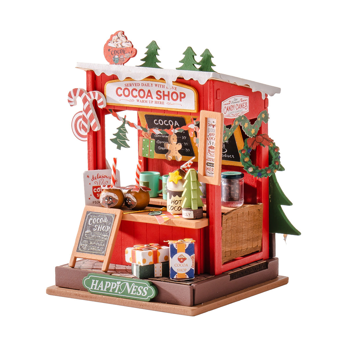 Cocoa Shop DIY Miniature House