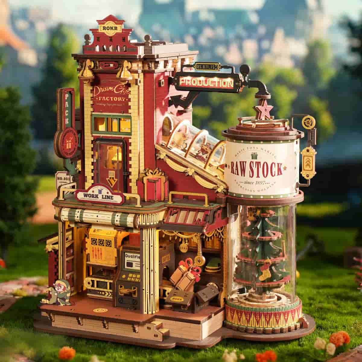 Christmas Dream Gift Factory Music Box