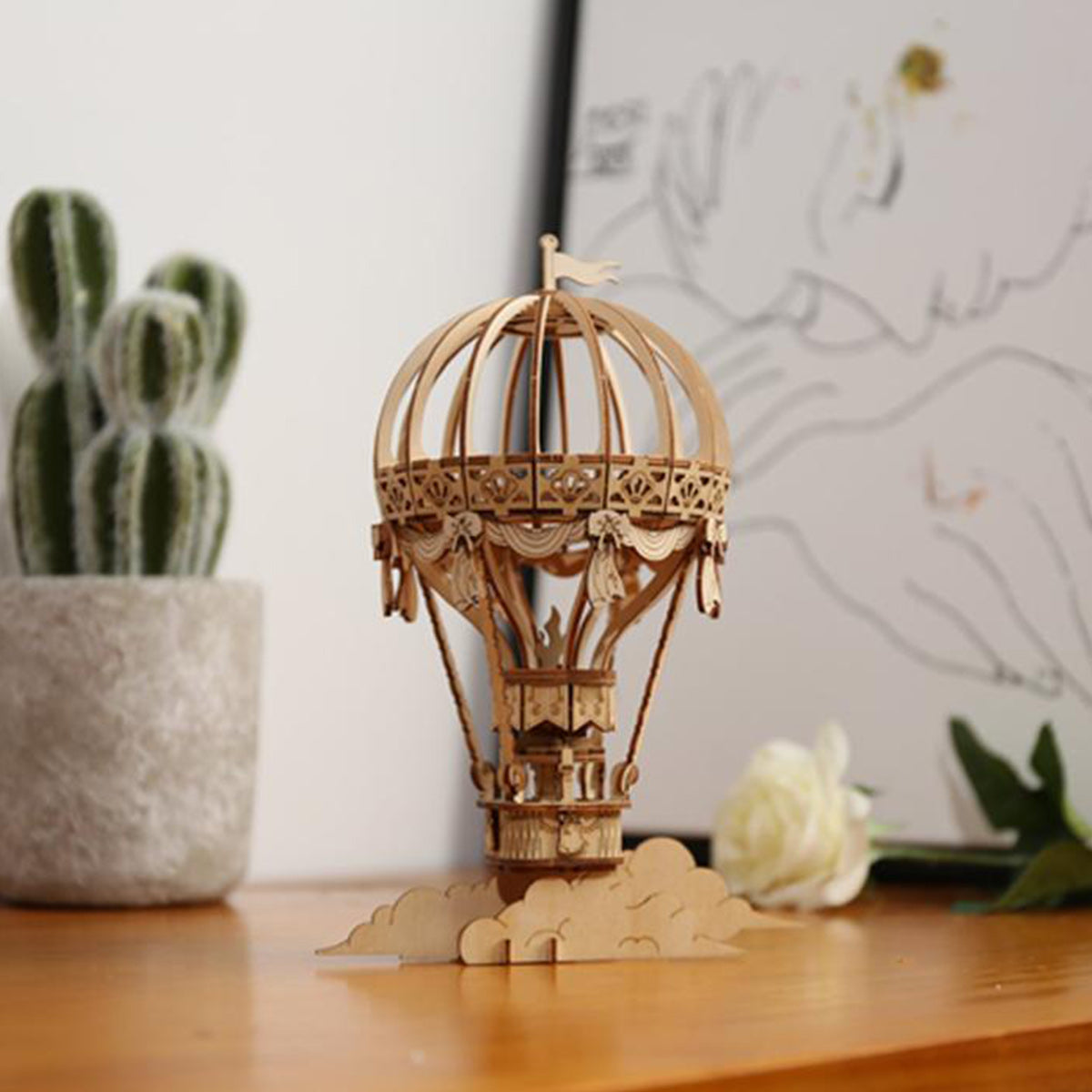 Hot Air Balloon 3D Puzzle