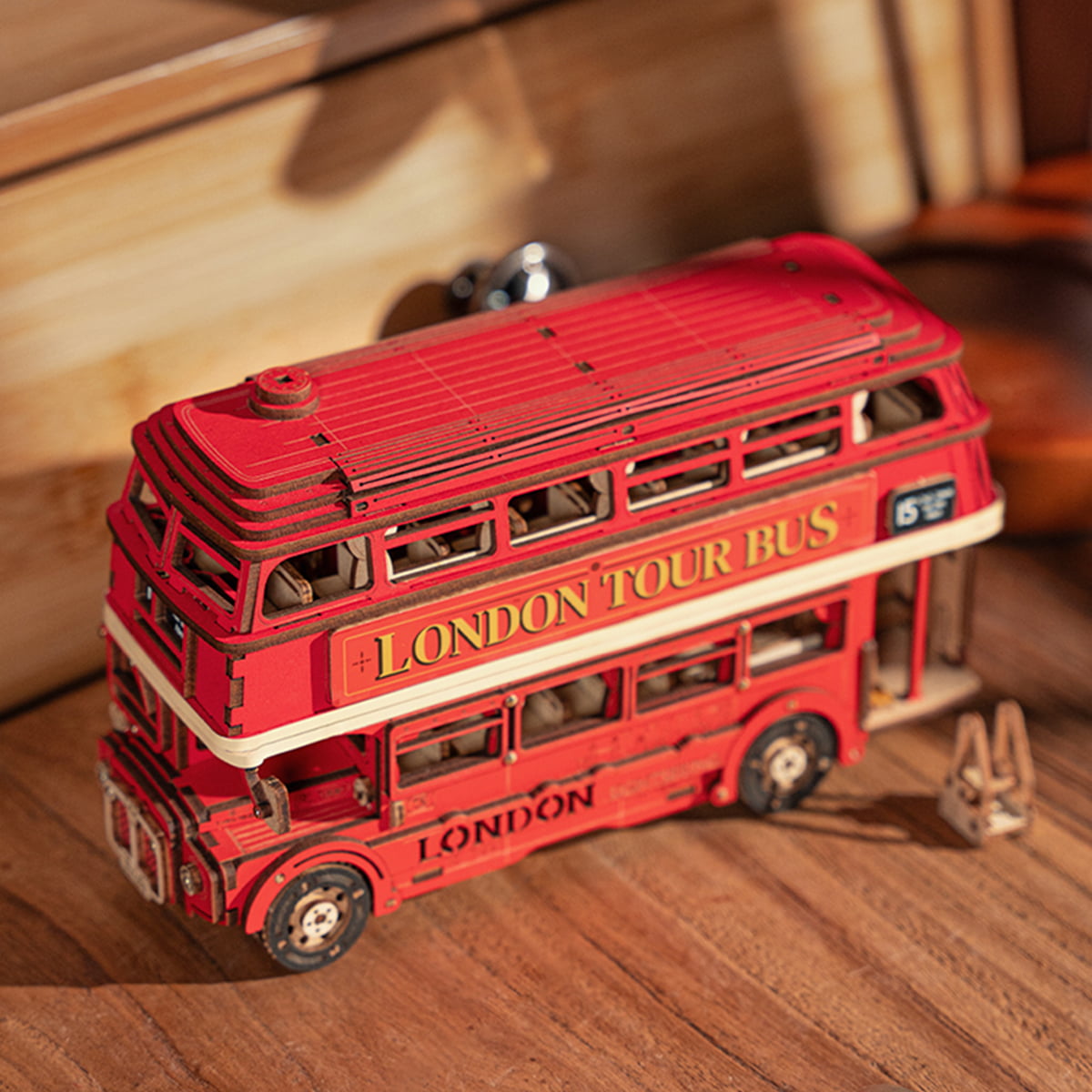 London Tour Bus 3D Puzzle