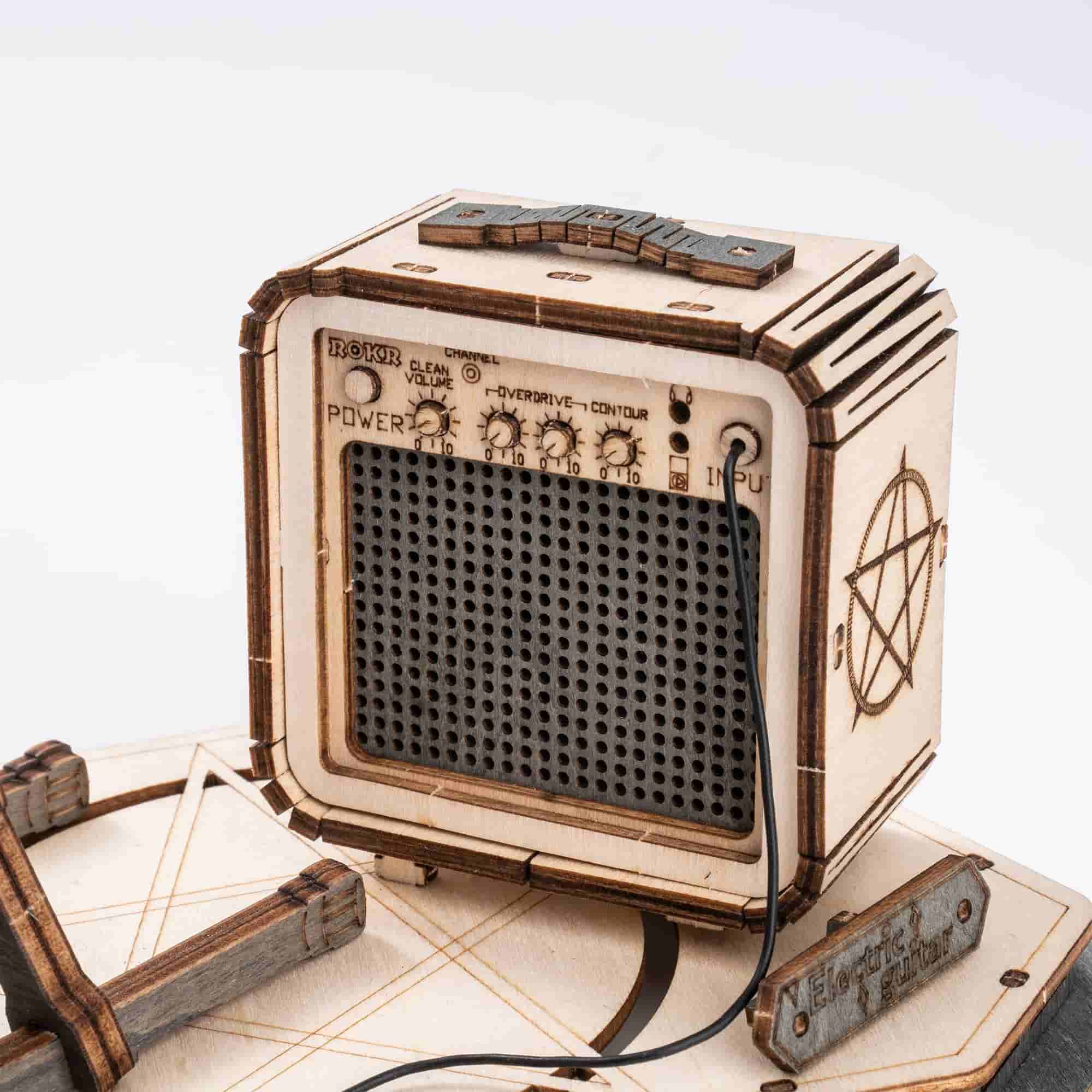 Electric Guitar Model 3D Puzzle