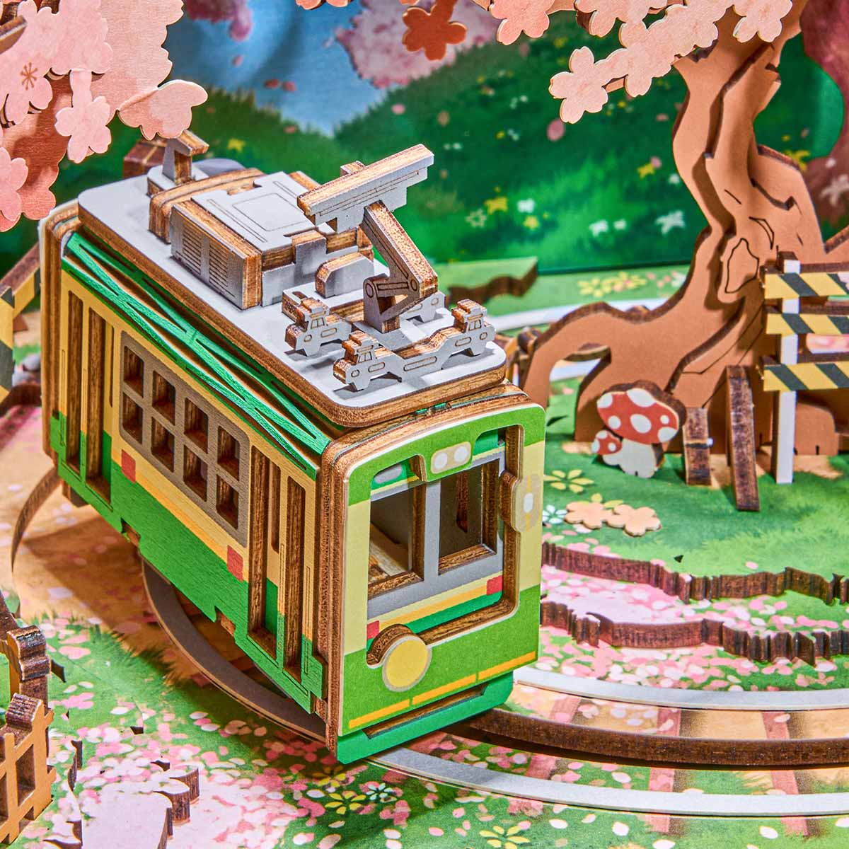 Sakura Dreamy Tour DIY Music Box 3D Puzzle