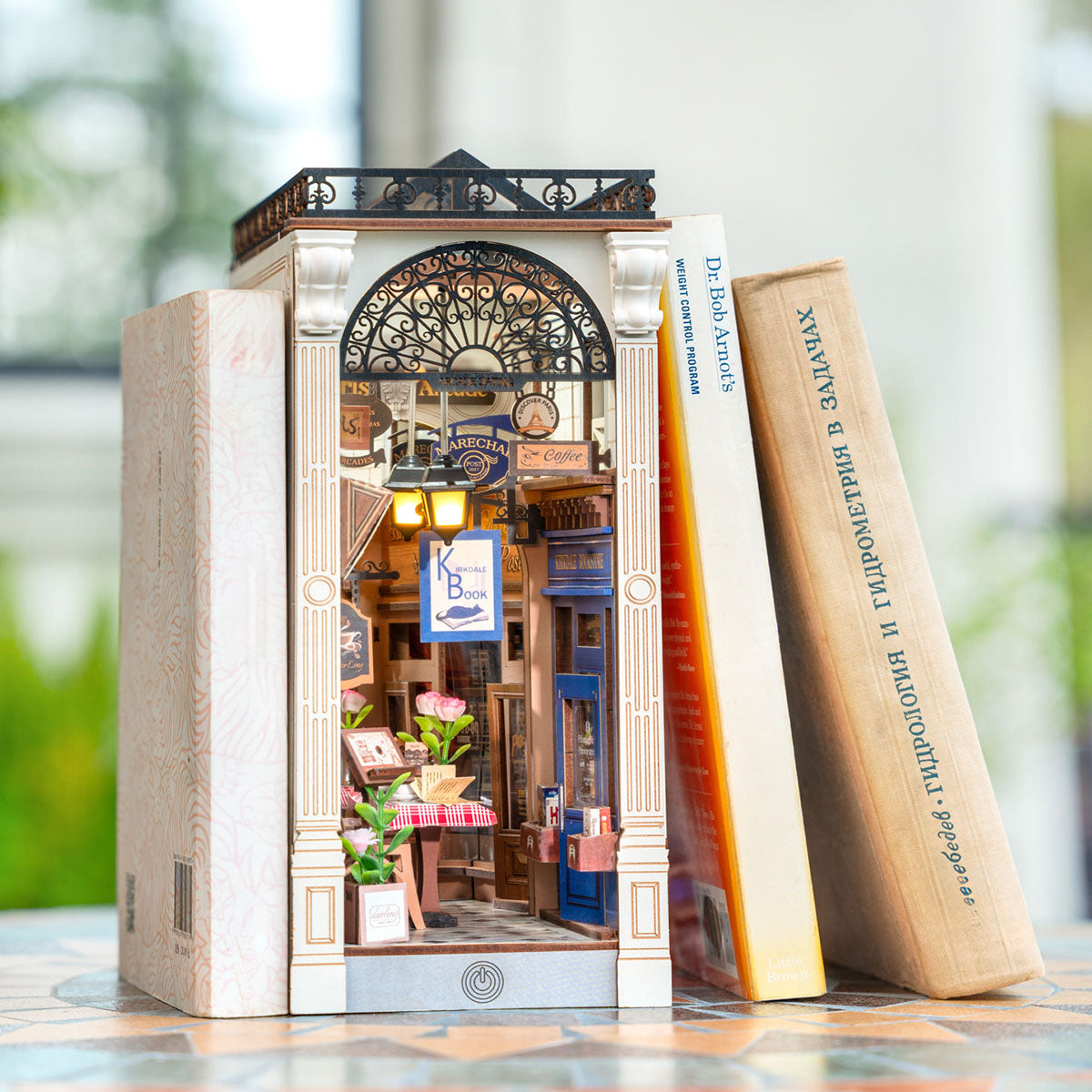 Arcade Dating DIY Book Nook Shelf Insert