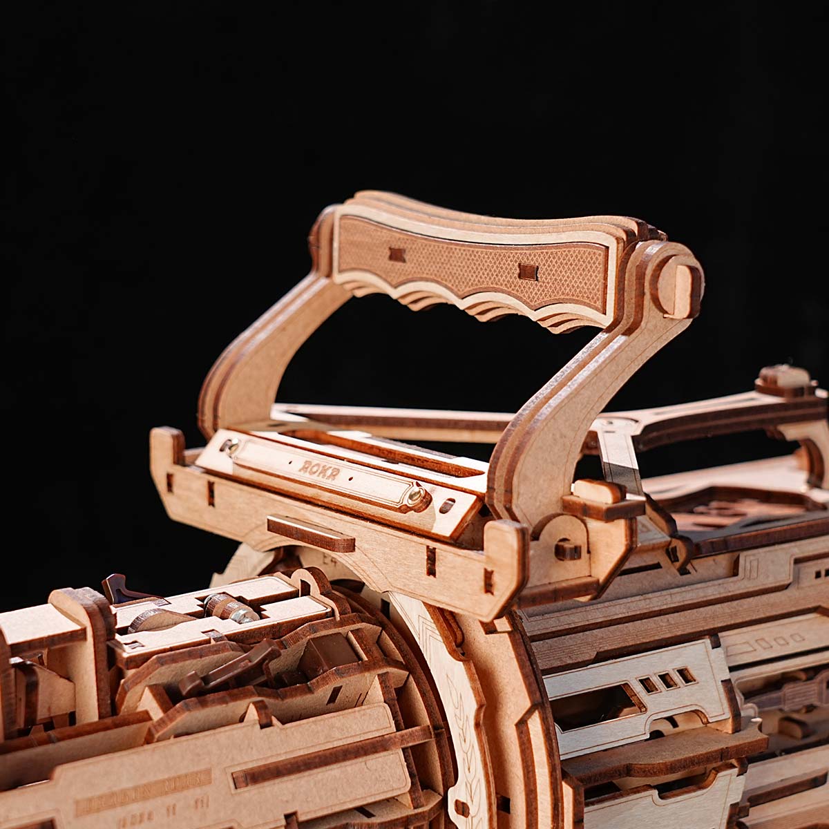 Rotating-Barrel Machine Toy Gun 3D Puzzle