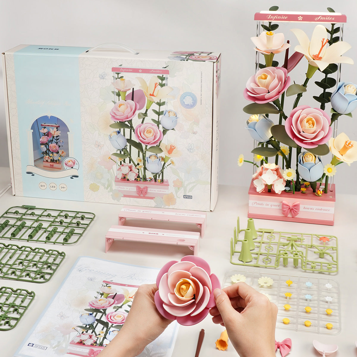 Blooming Bouquet Box 3D Puzzle